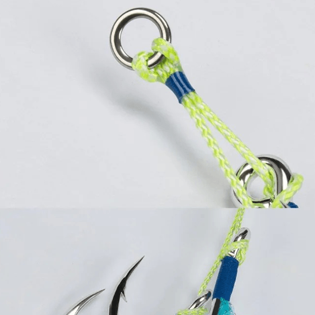 Assist Hook KOSEN cable acier (pochette 2 montages double) 