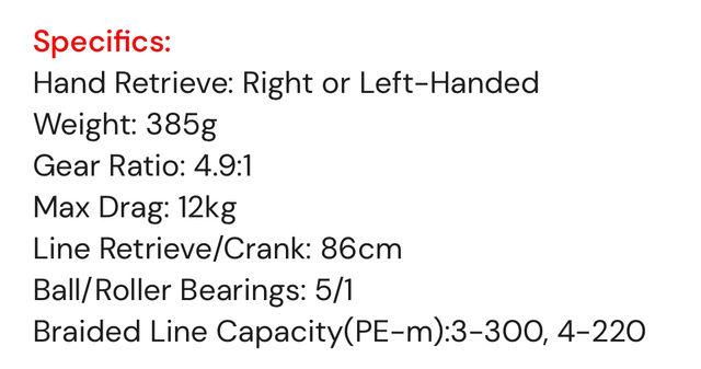 Moulinet Daiwa 23 BG SW 6000D-P
