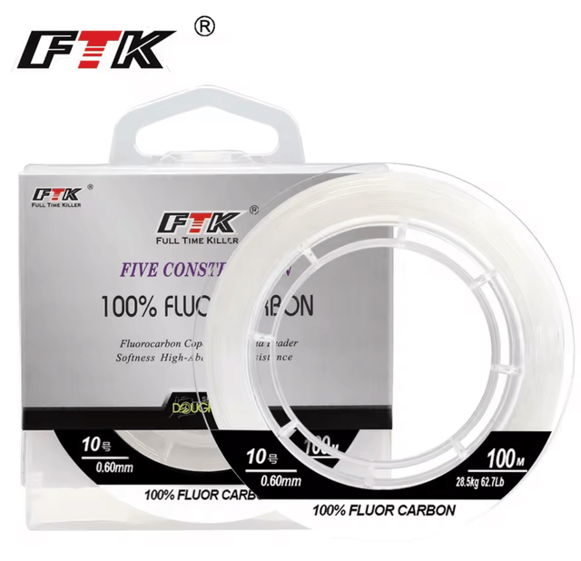 Bas de ligne 110Lbs FTK Fluorocarbon 50m 90/100