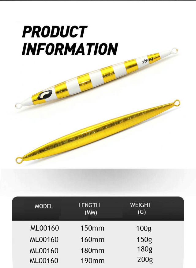 Jig Sakana Luminous 100gr - 150gr