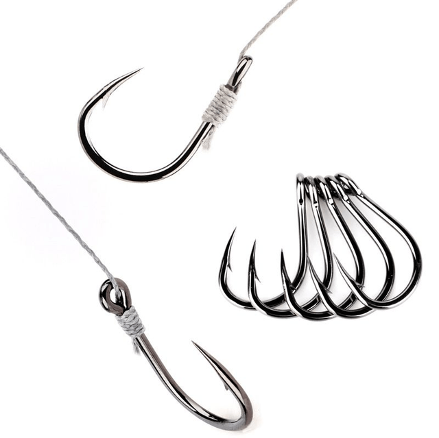 Black Maguro Assist hook x10 Pcs taille 3/0 à 11/0