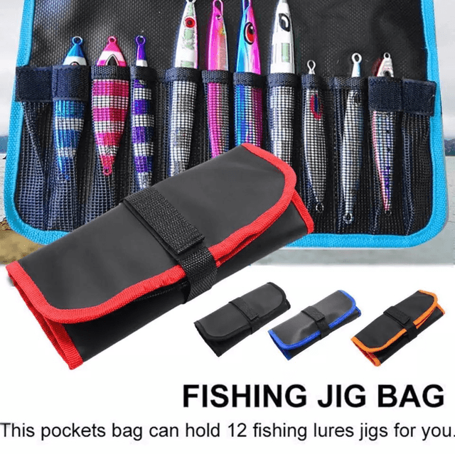 Pochette de rangement pour Jigs (Couleur rouge)