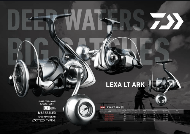 Moulinet Daiwa Lexa Ark LT 5000D - CXH - ARK