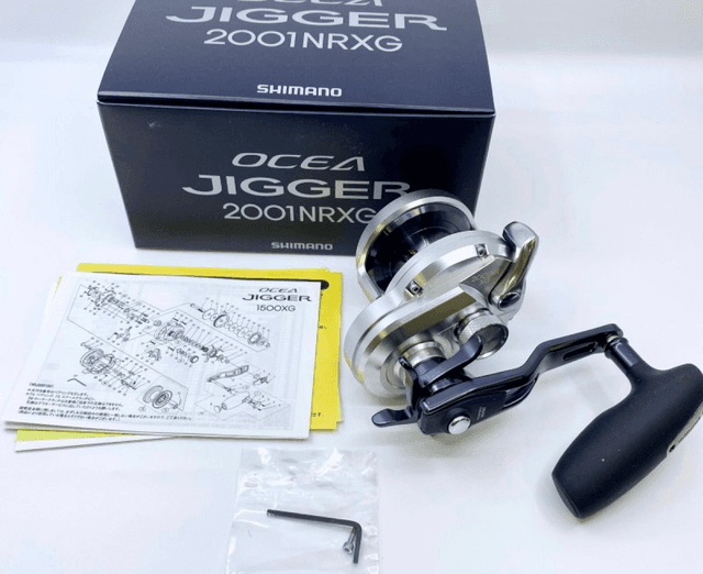 Moulinet Shimano OCEA JIGGER 2001NR PG / XG (manivelle Gauche)
